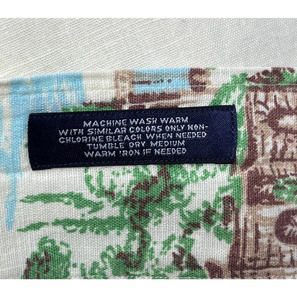 Daniel Cremieux Collection Big and Tall Men's Dress Shirt size 2XL Linen Blend - Picture 7 of 11